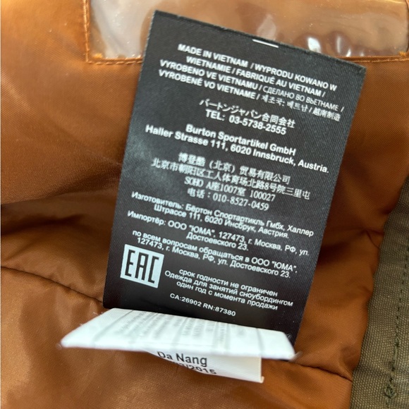 Burton Snowboard Jacket Men’s S - Picture 6 of 11